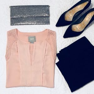 A-line blush Maeve (Anthro brand) top